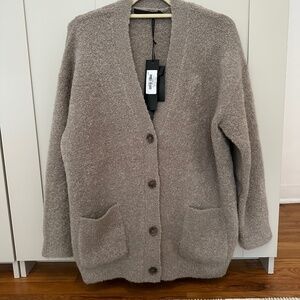NWT Jenni Kayne Boucle Cocoon Cardigan